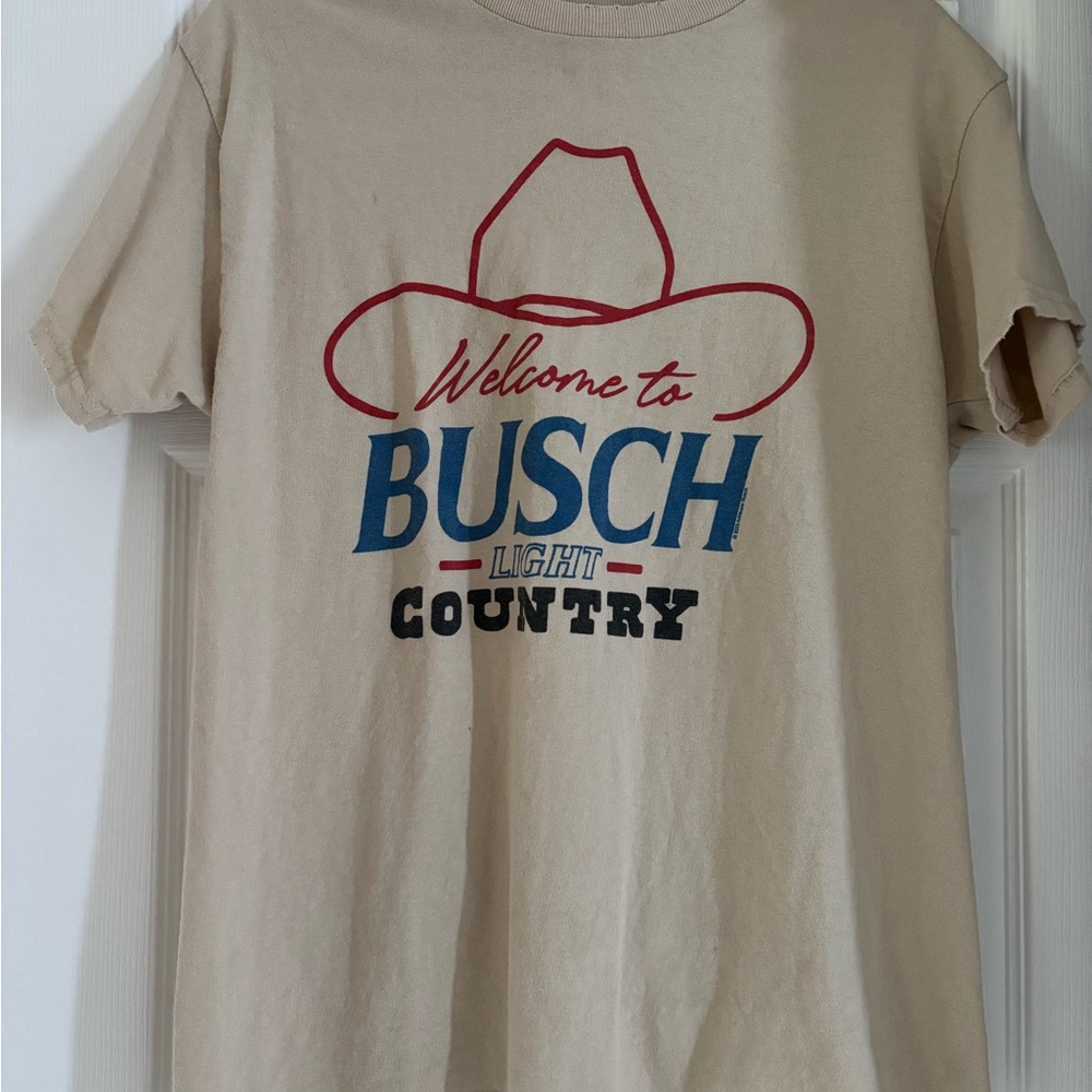 Junk food Busch light country tee